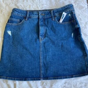 NWT old navy denim skirt